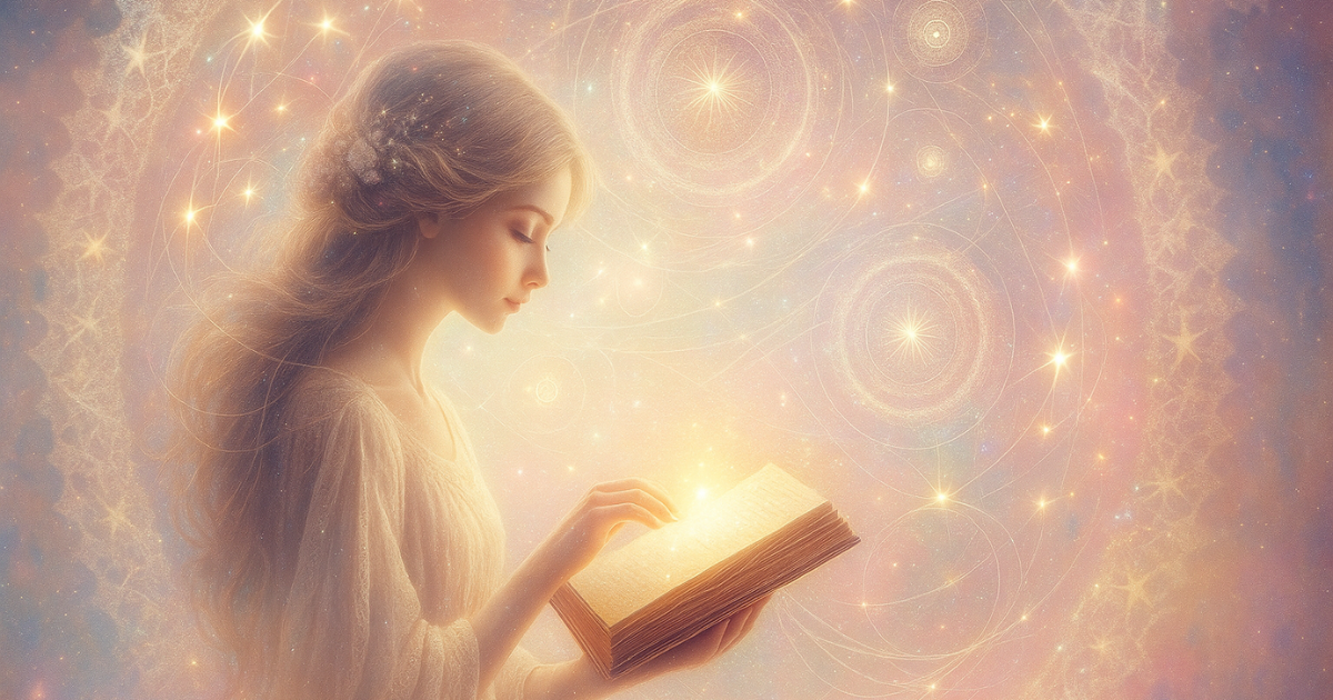 本を読む女性